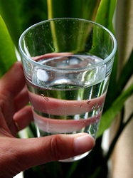 glas water